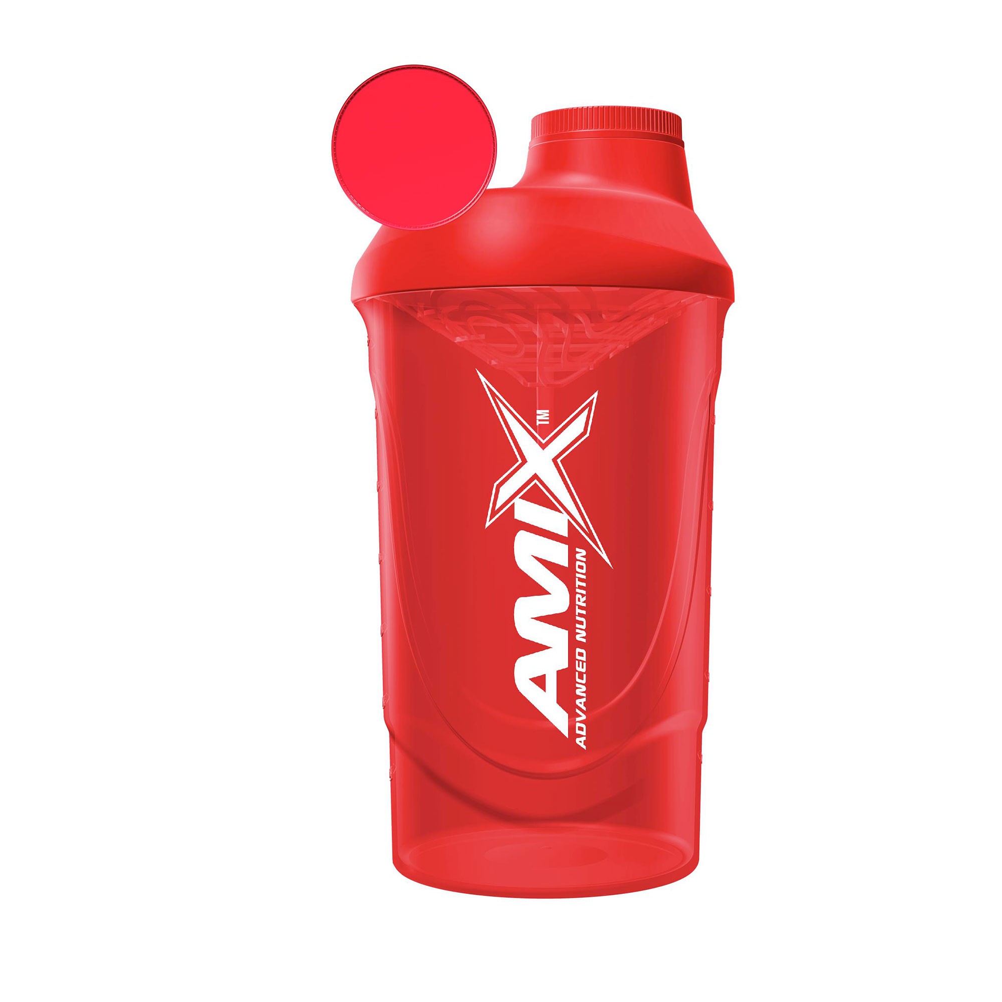 Amix šejkr Wave 600 ml červený